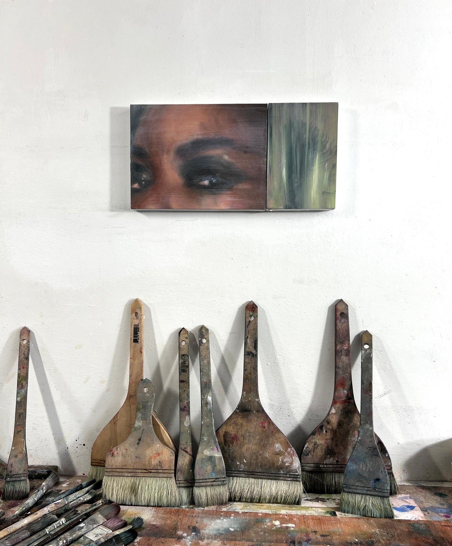 Lemon, Veiled Diptych